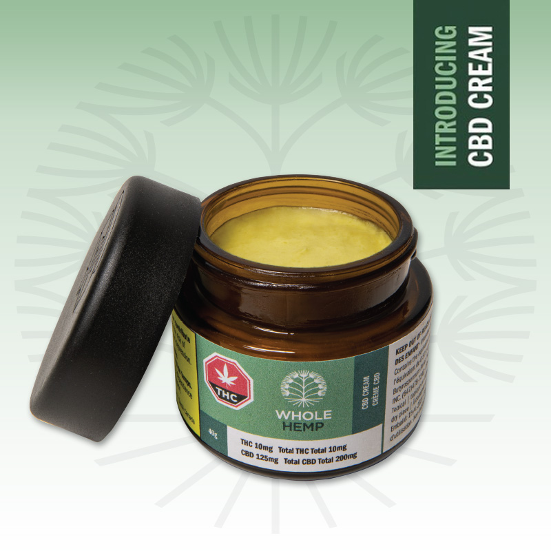 WholeHemp Organics - New WholeHemp CBD Cream