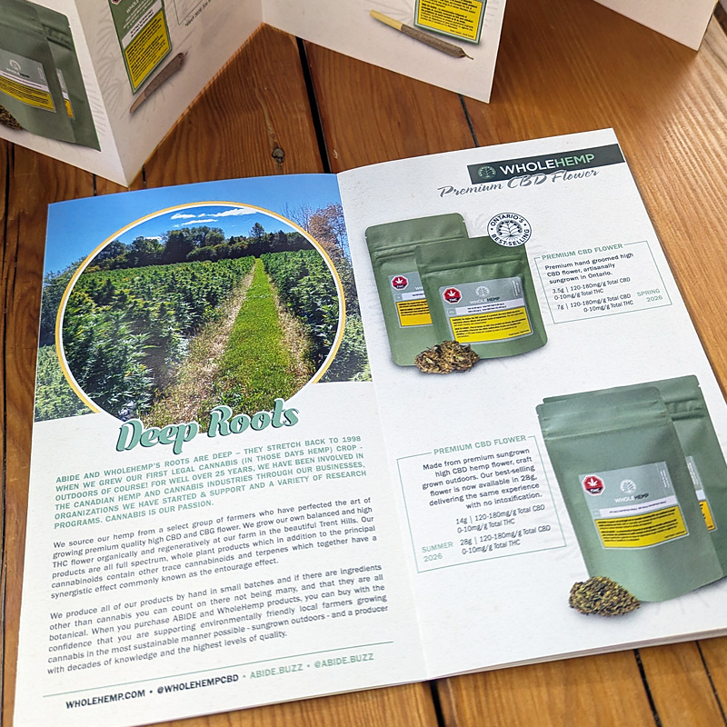 WholeHemp Product Catalogue