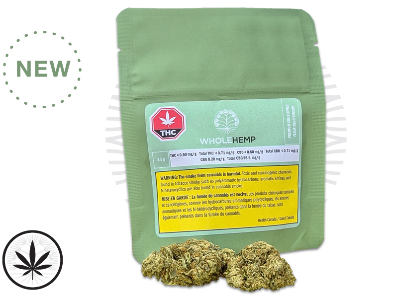 WholeHemp CBG Premium Flower